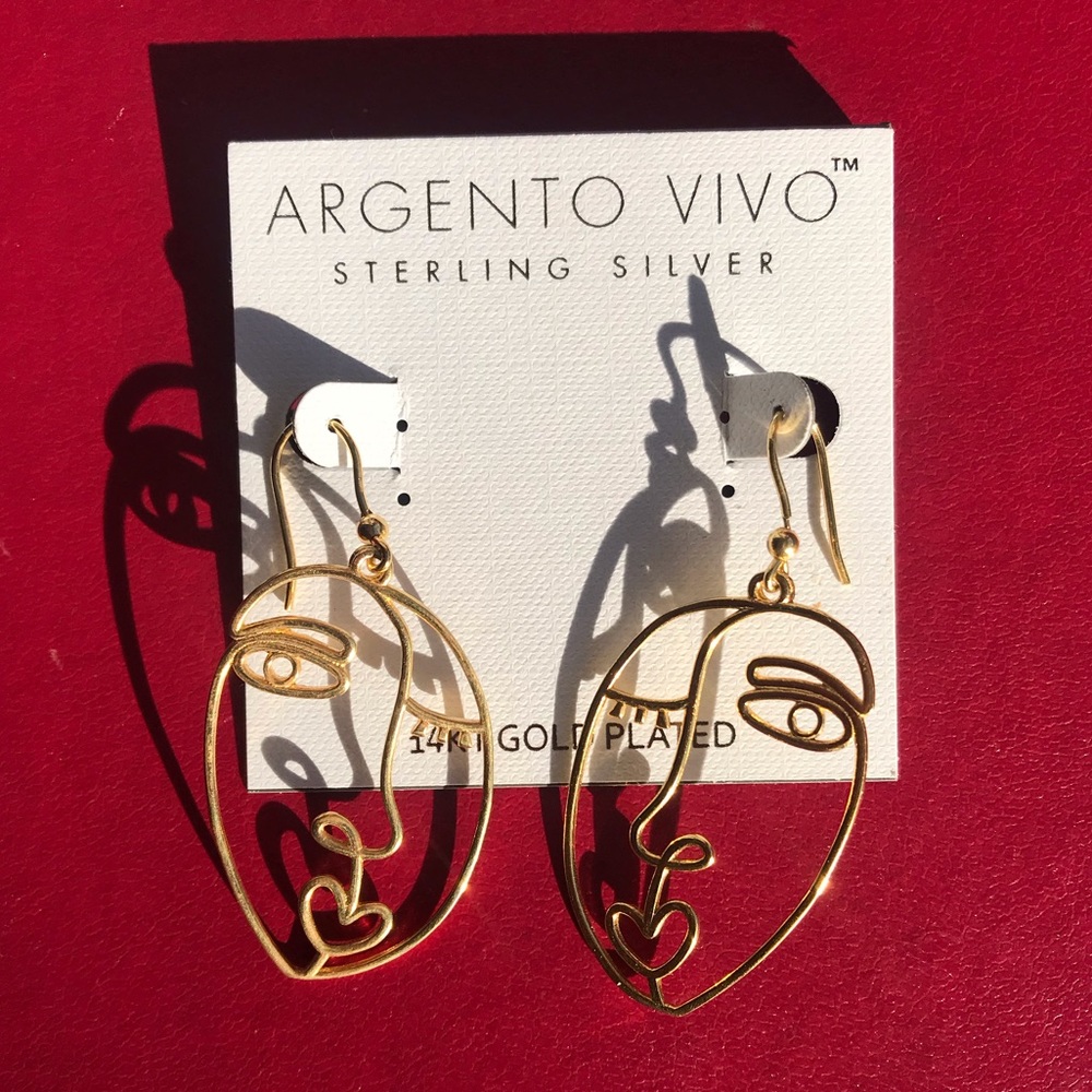 Argento Vivo Portrait Earrings